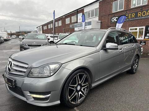 Mercedes-Benz C Class 2.1 C220 CDI BlueEfficiency AMG Sport Plus Estate 5dr Diesel G-Tronic+ Euro 5 (s/s) (170 ps) - U397