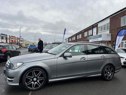 Mercedes-Benz C Class 2.1 C220 CDI BlueEfficiency AMG Sport Plus Estate 5dr Diesel G-Tronic+ Euro 5 (s/s) (170 ps) - U397