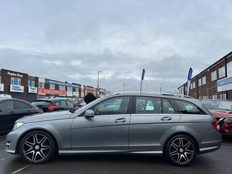 Mercedes-Benz C Class 2.1 C220 CDI BlueEfficiency AMG Sport Plus Estate 5dr Diesel G-Tronic+ Euro 5 (s/s) (170 ps) - U397