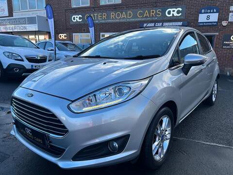 Ford Fiesta 1.0T EcoBoost Zetec Hatchback 5dr Petrol Manual Euro 6 (s/s) (100 ps) - U418