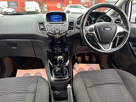 Ford Fiesta 1.0T EcoBoost Zetec Hatchback 5dr Petrol Manual Euro 6 (s/s) (100 ps) - U448