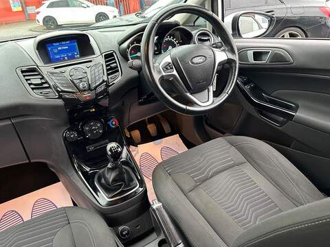 Ford Fiesta 1.0T EcoBoost Zetec Hatchback 5dr Petrol Manual Euro 6 (s/s) (100 ps) - U448