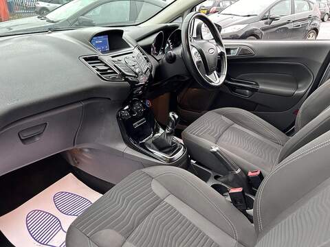 Ford Fiesta 1.0T EcoBoost Zetec Hatchback 5dr Petrol Manual Euro 6 (s/s) (100 ps) - U448