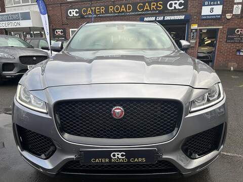 Jaguar F-PACE 2.0 D180 Chequered Flag SUV 5dr Diesel Auto AWD Euro 6 (s/s) (180 ps) - U502