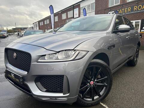 Jaguar F-PACE 2.0 D180 Chequered Flag SUV 5dr Diesel Auto AWD Euro 6 (s/s) (180 ps) - U502