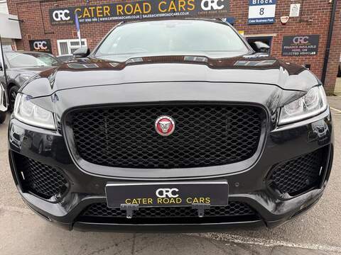 Jaguar F-PACE 2.0 D180 Chequered Flag SUV 5dr Diesel Auto AWD Euro 6 (s/s) (180 ps) - U519