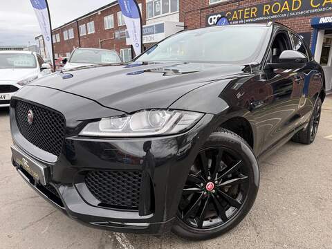 Jaguar F-PACE 2.0 D180 Chequered Flag SUV 5dr Diesel Auto AWD Euro 6 (s/s) (180 ps) - U519