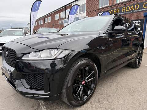 Jaguar F-PACE 2.0 D180 Chequered Flag SUV 5dr Diesel Auto AWD Euro 6 (s/s) (180 ps) - U519