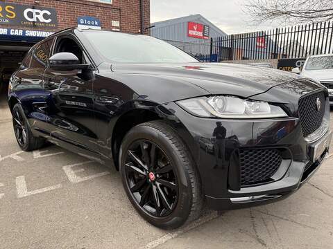 Jaguar F-PACE 2.0 D180 Chequered Flag SUV 5dr Diesel Auto AWD Euro 6 (s/s) (180 ps) - U519