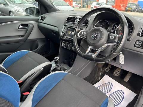 Volkswagen Polo 1.4 TSI BlueMotion Tech ACT BlueGT Hatchback 3dr Petrol Manual Euro 6 (s/s) (150 ps) - U539
