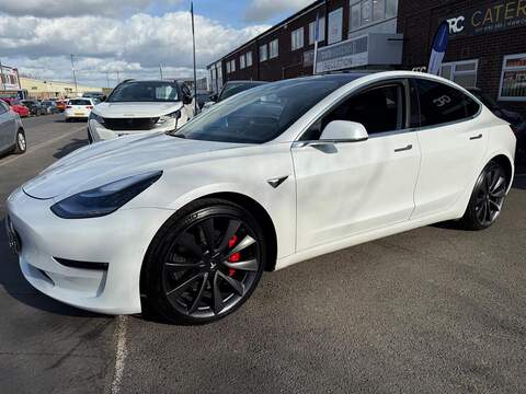 Tesla Model 3 (Dual Motor) Performance Saloon 4dr Electric Auto 4WDE (Performance Upgrade) (449 bhp) - U547