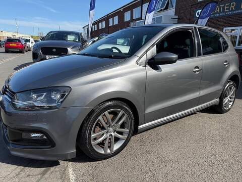 Volkswagen Polo 1.0 TSI BlueMotion Tech R-Line Hatchback 5dr Petrol Manual Euro 6 (s/s) (110 bhp) - U553
