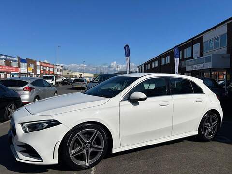 Mercedes-Benz A Class 1.5 A180d AMG Line 7G-DCT Euro 6 (s/s) 5dr - U555
