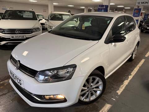 Volkswagen Polo 1.0 BlueMotion Tech SE Design Hatchback 5dr Petrol Manual Euro 6 (s/s) (60 ps) - U569