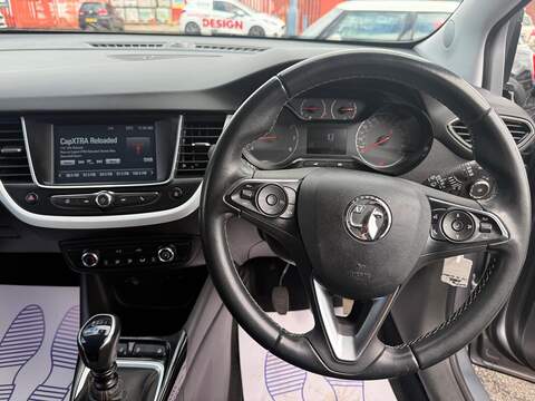 Vauxhall Crossland X 1.2 Turbo Griffin SUV 5dr Petrol Manual Euro 6 (s/s) (110 ps) - U636