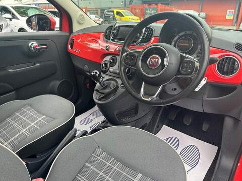 Fiat 500 1.2 Lounge Hatchback 3dr Petrol Manual Euro 6 (s/s) (69 bhp) - U652