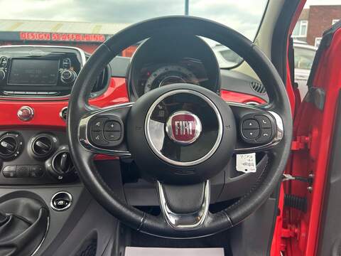Fiat 500 1.2 Lounge Hatchback 3dr Petrol Manual Euro 6 (s/s) (69 bhp) - U652