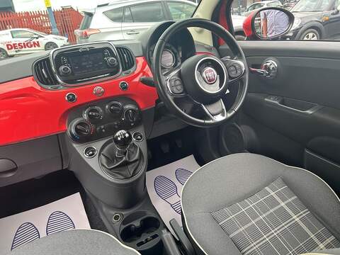 Fiat 500 1.2 Lounge Hatchback 3dr Petrol Manual Euro 6 (s/s) (69 bhp) - U652