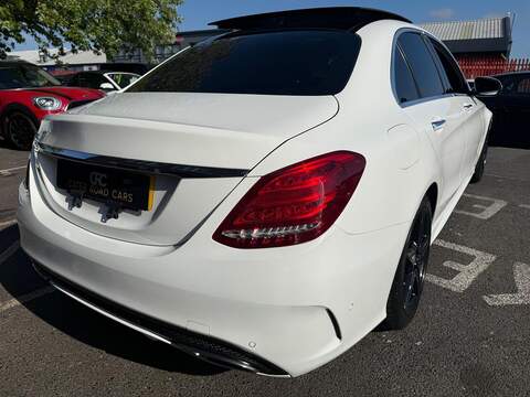 Mercedes-Benz C Class 2.1 C300dh AMG Line (Premium Plus) Saloon 4dr Diesel Hybrid G-Tronic+ Euro 6 (s/s) (231 ps) - U677