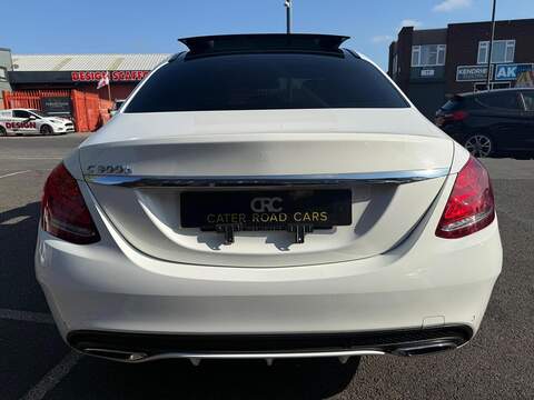Mercedes-Benz C Class 2.1 C300dh AMG Line (Premium Plus) Saloon 4dr Diesel Hybrid G-Tronic+ Euro 6 (s/s) (231 ps) - U677