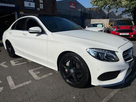 Mercedes-Benz C Class 2.1 C300dh AMG Line (Premium Plus) Saloon 4dr Diesel Hybrid G-Tronic+ Euro 6 (s/s) (231 ps) - U677