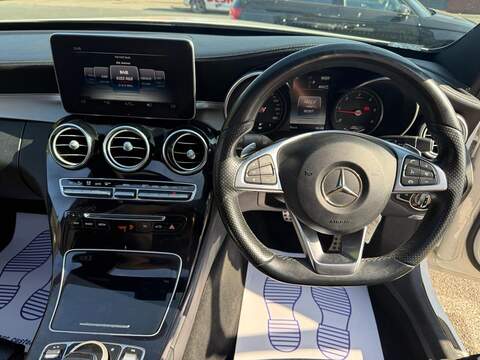 Mercedes-Benz C Class 2.1 C300dh AMG Line (Premium Plus) Saloon 4dr Diesel Hybrid G-Tronic+ Euro 6 (s/s) (231 ps) - U677