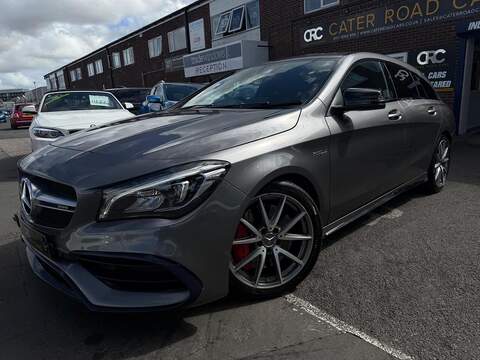 Mercedes-Benz CLA 2.0 CLA45 AMG Night Edition Shooting Brake 5dr Petrol SpdS DCT 4MATIC Euro 6 (s/s) (381 ps) - U730
