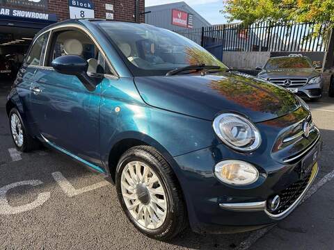 Fiat 500 1.2 Lounge Hatchback 3dr Petrol Manual Euro 6 (s/s) (69 bhp) - U764