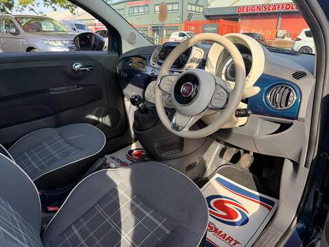 Fiat 500 1.2 Lounge Hatchback 3dr Petrol Manual Euro 6 (s/s) (69 bhp) - U764