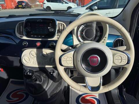 Fiat 500 1.2 Lounge Hatchback 3dr Petrol Manual Euro 6 (s/s) (69 bhp) - U764