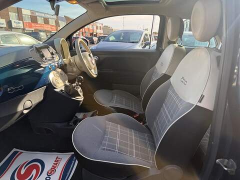 Fiat 500 1.2 Lounge Hatchback 3dr Petrol Manual Euro 6 (s/s) (69 bhp) - U764