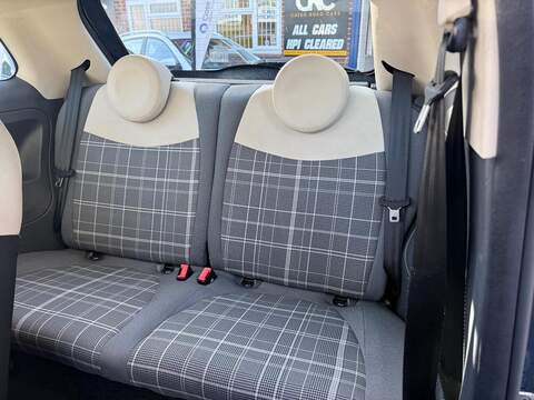 Fiat 500 1.2 Lounge Hatchback 3dr Petrol Manual Euro 6 (s/s) (69 bhp) - U764