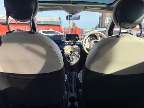 Fiat 500 1.2 Lounge Hatchback 3dr Petrol Manual Euro 6 (s/s) (69 bhp) - U764