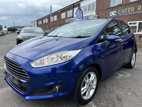 Ford Fiesta 1.0T EcoBoost Zetec Hatchback 5dr Petrol Manual Euro 6 (s/s) (100 ps) - U90