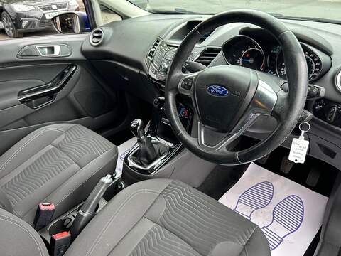 Ford Fiesta 1.0T EcoBoost Zetec Hatchback 5dr Petrol Manual Euro 6 (s/s) (100 ps) - U90