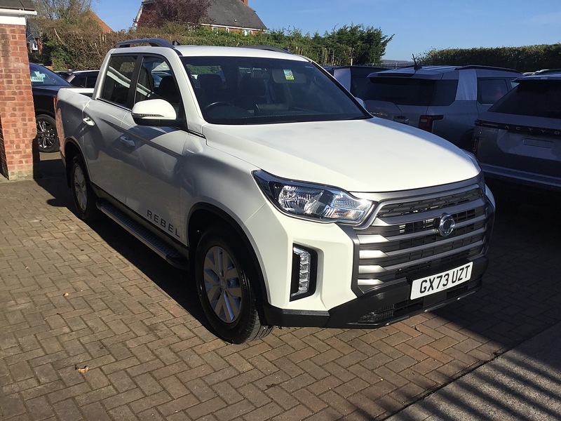 SsangYong Musso 2.2D Rebel Pickup Double Cab 4dr Diesel Auto 4WD Euro 6 (202 ps) - U1317
