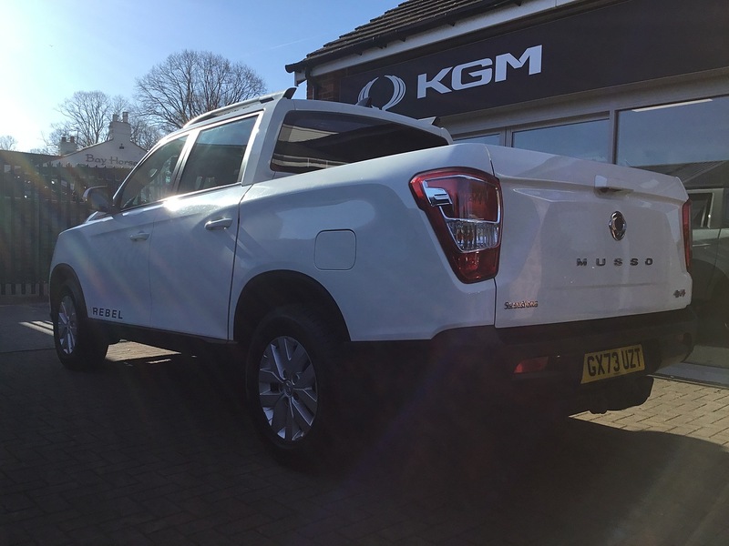 SsangYong Musso 2.2D Rebel Pickup Double Cab 4dr Diesel Auto 4WD Euro 6 (202 ps) - U1317