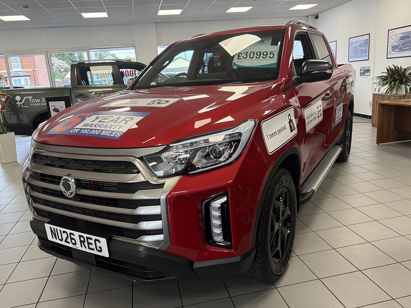 KGM Musso 2.2D Saracen Pickup Double Cab 4dr Diesel Auto 4WD Euro 6 (202 ps) - U1386