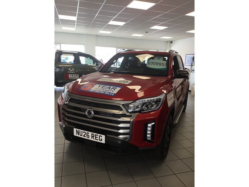 KGM Musso 2.2D Saracen Pickup Double Cab 4dr Diesel Auto 4WD Euro 6 (202 ps) - U1386