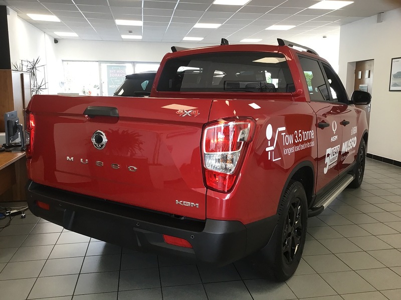 KGM Musso 2.2D Saracen Pickup Double Cab 4dr Diesel Auto 4WD Euro 6 (202 ps) - U1386
