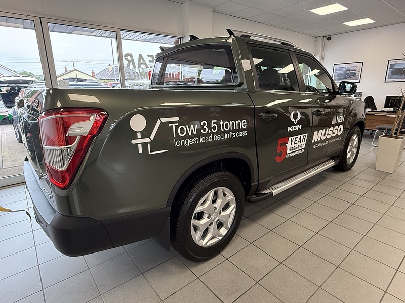 KGM Musso Rebel Pick Up 2.2 Automatic Diesel - U1388