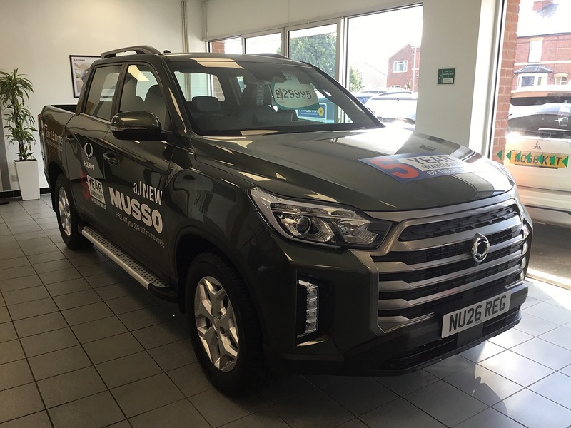 KGM Musso Rebel Pick Up 2.2 Automatic Diesel - U1388