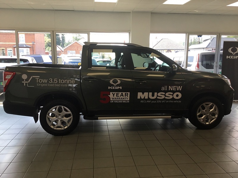 KGM Musso Rebel Pick Up 2.2 Automatic Diesel - U1388