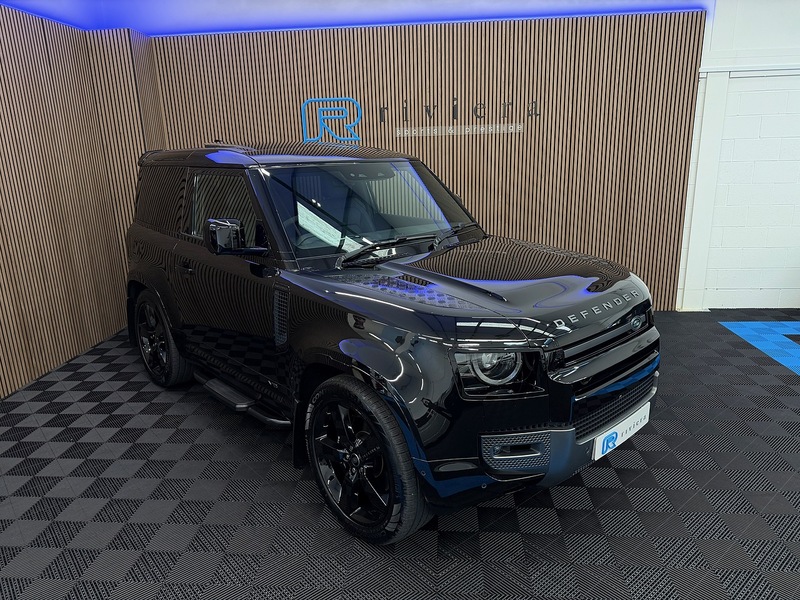 Land Rover Defender Riviera Used 2022 Land Rover Defender 90 5.0 P525 V8 SUV 3dr Petrol Auto 4WD ...