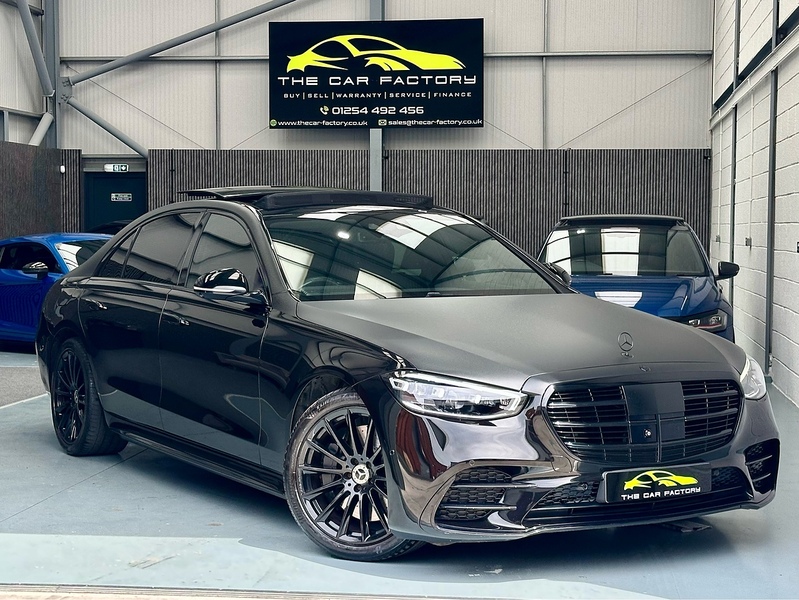 2022 MERCEDES S CLASS S350LD AMG LINE SALOON 2.9 AUTOMATIC DIESEL MODEL YEAR 2022 MILEAGE 57,976... photo