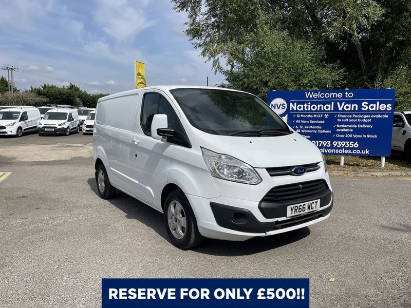 Ford Transit Custom 2.0 TDCi 270 Limited Panel Van 5dr Diesel Manual L1 H1 (163 g/km, 128 bhp) - U1006
