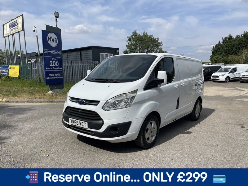 Ford Transit Custom 2.0 TDCi 270 Limited Panel Van 5dr Diesel Manual L1 H1 (163 g/km, 128 bhp) - U1006