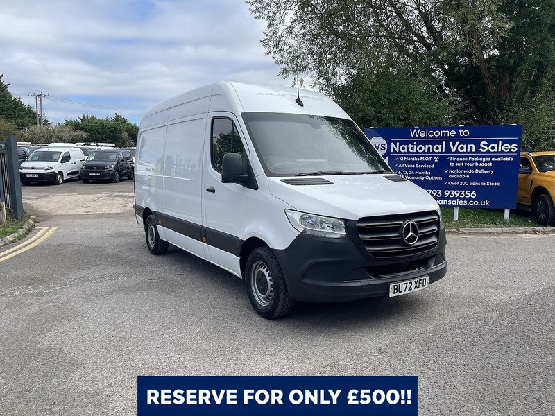 Mercedes-Benz Sprinter Sprinter Progressive Panel Van 1 Manual Diesel - U1008