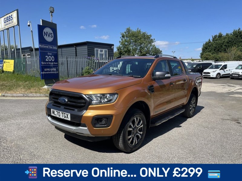 Ford Ranger 2.0 EcoBlue Wildtrak Auto 4WD Euro 6 (s/s) 4dr - U1013
