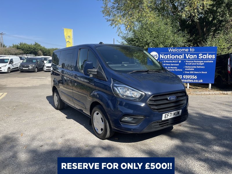 Ford Transit Custom 2.0 320 EcoBlue Trend Crew Van L1 H1 Euro 6 (s/s) 5dr - U1036